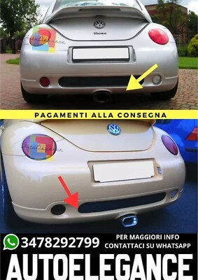 Parachoques Trasero Adecuado Para VW New Beetle - Imagen 1 de 4