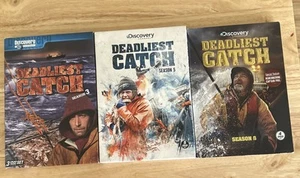 Discovery Channel DEADLIEST CATCH Complete Seasons 3 & 5 & 6 DVD Sets -Authentic - Picture 1 of 15