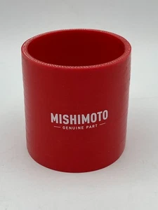 Mishimoto 3" Straight Coupler, Red - Foto 1 di 7