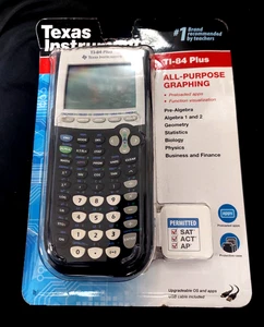 Texas Instruments TI-84 Plus All Purpose Graphing Black Brand New - Picture 1 of 2
