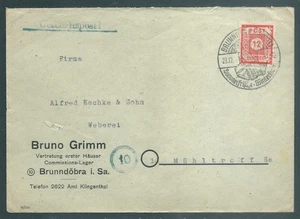 GERMANY SOVIET ZONE 1945 cover with special handstamp - Picture 1 of 2
