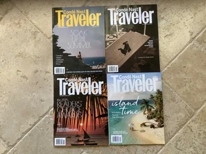 Conde Nast Traveler Magazines Aug. - Dec. 2025 Island Time + More (Lot of 4) - Picture 1 of 13