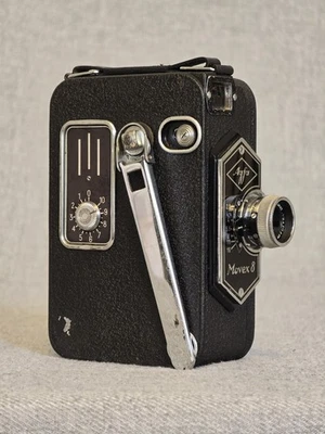 Agfa Movex 8 Filmkamera mit orginal Ledertasche - Bild 1 von 4