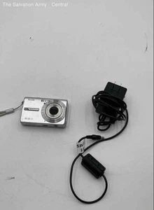 Kodak EasyShare M1063 Silver 10.3MP Digital Camera w/Adapter And Cords - Picture 1 of 6