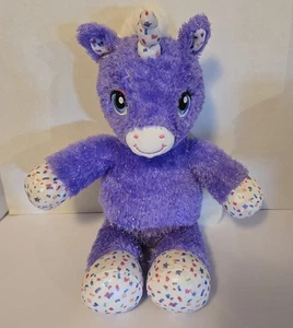 Plush Build A Bear Starbust Purple Unicorn Confetti 19 Inch 2019 - Picture 1 of 6