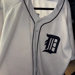 justin verlander detroit tigers jersey No 35 White Majestic Authentic Sz 54 2XL - Picture 1 of 24