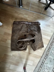 Edelnice Leder Trachtenhose Gr.64 +2 Gürtel - Bild 1 von 4