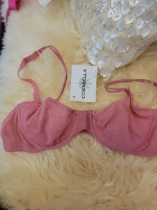 cosabella bra Small Reg $50.00 SALE pink Rose Blush Sexy - Picture 1 of 6