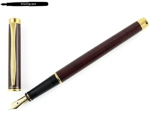 Pelikan New Classic Fountain Pen P381 Marsala Red with 14K OB-nib (1992 - 1995) - Picture 1 of 9
