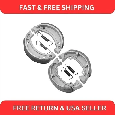 Front & Rear Brake Shoes for Yamaha PW80 Y-Zinger Mini 1983-1997 1993-2006 - Image 1 of 4
