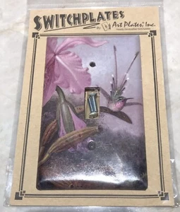 Art Plates, Inc. Hummingbirds and Orchids, Heade, Handcrafted Single Switchplate - Picture 1 of 2