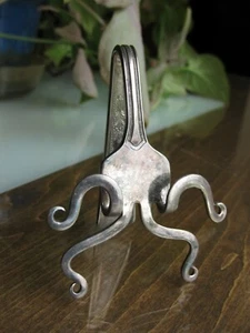 Winfield Silver Plate Business Card Holder - Desk Hand Made Unusual & Creative - Picture 1 of 6