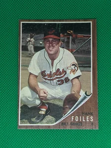 1962 TOPPS BASEBALL #112 HANK FOILES - Picture 1 of 2