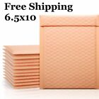 1-500 #0 6.5x10 6x10 Poly ( Peach Quartz ) Bubble Padded Mailers Fast Shipping