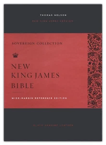 NKJV Wide Margin Refer. Bible, Sovereign Collection BRAND NEW in Shrink Wrap!!! - Picture 1 of 5