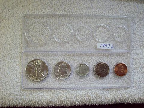 1947 UNCIRCULATED MINT SET PHILADELPHIA MINT Cover