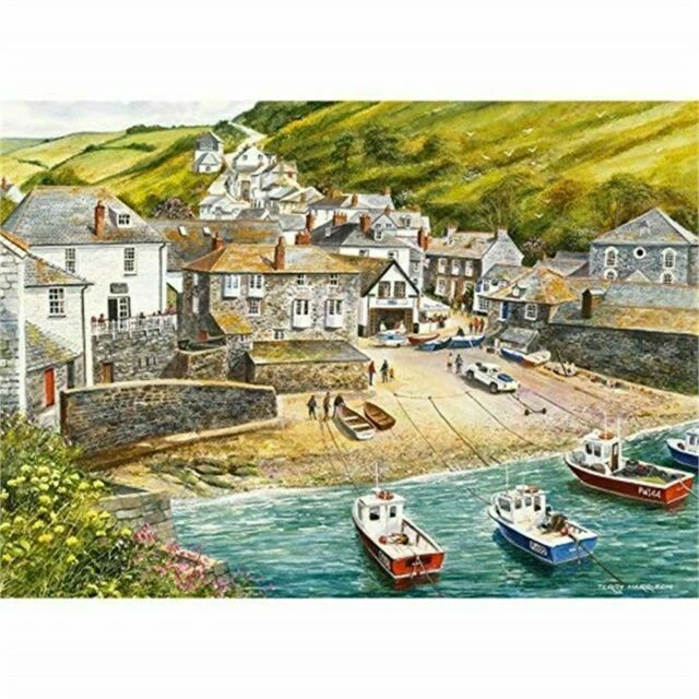 Gibsons Port Isaac Jigsaw Puzzle 500pc Terry Harrison Artwork