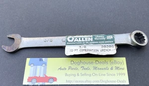 3/8" Combination Wrench, Allen, 20208, 12pt, MODIFIED, Free US Ship - Imagen 1 de 6