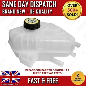 FORD FIESTA MK7 2008-2019 RADIATOR COOLANT EXPANSION HEADER TANK & CAP 1513111 - Picture 1 of 6