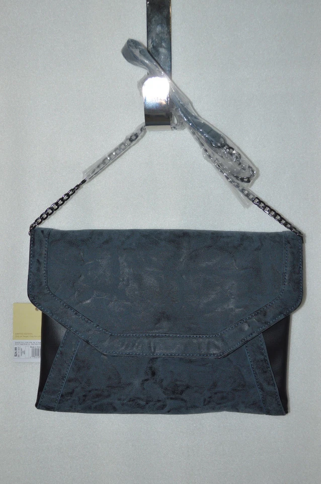 Women's Limited Edition Envelope Other Blue Clutch Foldover Crossbody NWT - Image 1 of 1