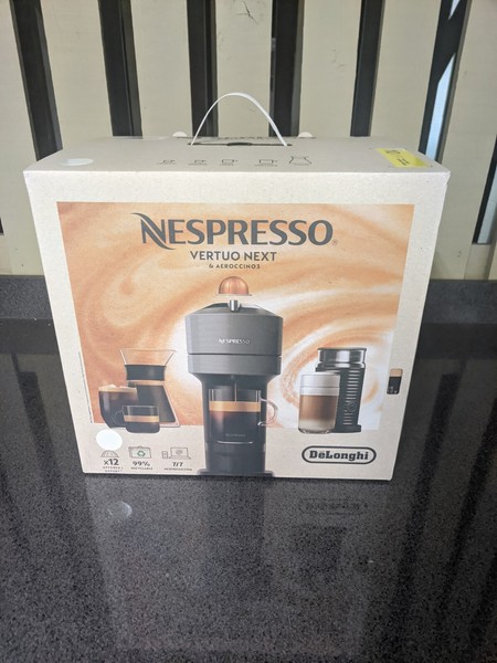 Nespresso Aeroccino+ Milk Frother in original box Photo Related