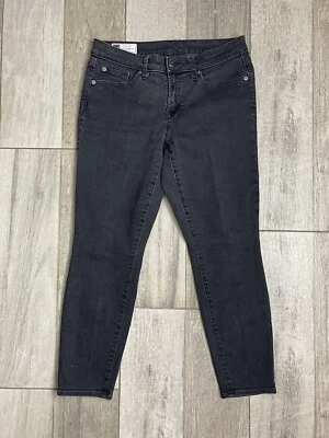 Cap Curvy True Skinny Stretch Jeans Womens Size 30 / 10 P Petite Mid Rise Black - Image 1 of 4