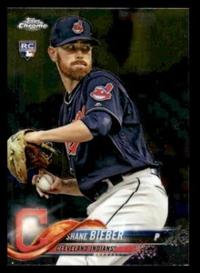 2018 Topps Chrome #HMT59 Shane Bieber - Near Mint or Better *TedsCardShack* - Bild 1 von 2