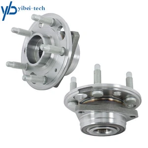 Front Rear Wheel Bearing And Hubs For Chevy Malibu Equinox GMC Terrain 2010-2017 - Picture 1 of 14