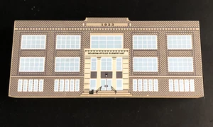 De colección Olean NY Boardmanville Escuela Primaria Madera Modelo Casa Arte Popular - Imagen 1 de 8