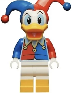 LEGO Donald Duck Jester Minifigure from 10780 Disney NEW - Picture 1 of 1