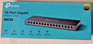 tp link desktop switch TL-SG1 16(UN) P/N TL-SG116 - Picture 1 of 4