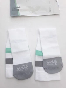New Motif Maternity Compression Socks Size Medium 20-30 mmHg Prevent Swelling - Picture 1 of 4