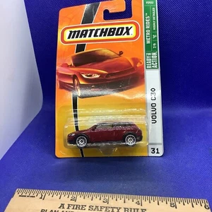 Matchbox Metro Rides 7/9 (2008) rot Volvo C30 Die-Cast Spielzeugauto #31 - Bild 1 von 3