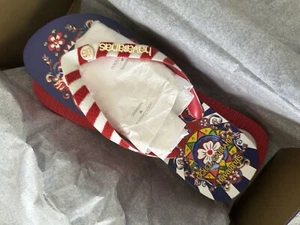 Chanclas/sandalias Dolce&Gabbana x Havaianas Carreto Siciliano con 11/12 - Imagen 1 de 6