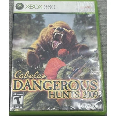 Cabela's Dangerous Hunts Microsoft Xbox Hunting Video Game 2009 - Image 1 of 4