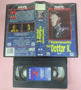 VHS Film DAS EXPERIMENT DES DOKTOR K. The fly HORROR COLLECTION 1992 (F161) ohne DVD - Bild 1 von 1