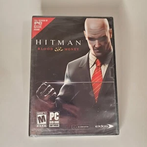 Hitman Blood Money (PC, 2006) Windows DVD ROM Brand New Software Factory Sealed - Picture 1 of 3