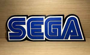 BIG SIZE - Cartel Logo SEGA Madera Display pared Dreamcast Saturn Genesis sports - Bild 1 von 13