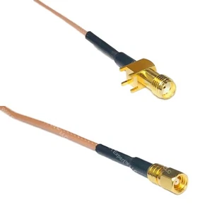 RG178 SMA Female PCB to SMC FEMALE Coax RF Cable USA-Ship - Picture 1 of 1