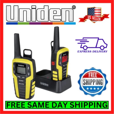 Uniden SX407-2CKFHS 22 FRS Channel 40 Mile Range 2-Way Radio set with FM Radio - Image 1 of 4