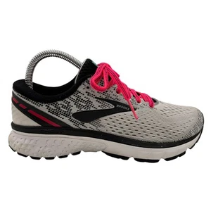 Brooks Ghost 11 Schuhe Damen 8 grau pink sportlich Laufen Gehen Turnschuhe - Bild 1 von 10