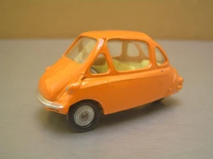 Corgi Toys 233 Heinkel Trojan Economy Bubble orange Auto Maßstab 1:43 NM+ Zustand - Bild 1 von 8