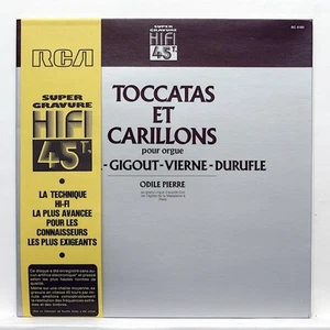 ODILE PIERRE ⸺ WIDOR, GIGOUT Toccatas & carillons for organ ⸺ RCA 45rpm LP NM - Picture 1 of 2