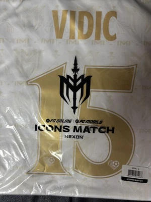 Camiseta Nemanja Vidic | 2025 EA FC Icon Match Exclusive | Edição do jogador, limitada - Imagem 1 de 4