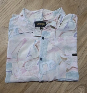 Wrangler Casual Short Sleeve Shirt Men's Size M - Picture 1 of 5