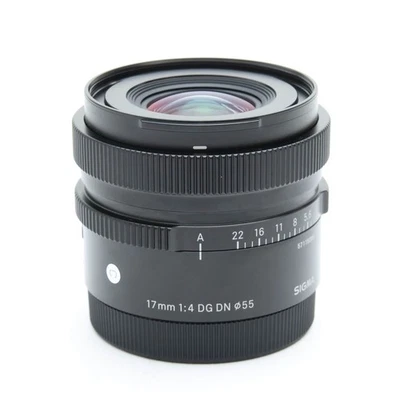Sigma 17mm F/4 DG DN Contemporary (for Sony E mount) -Near Mint- #303 - Image 1 of 4