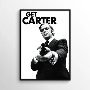 1971 GET CARTER - Movie Film Poster Print A3 A4 A5 - Home Decor/Wall Art - Picture 1 of 4