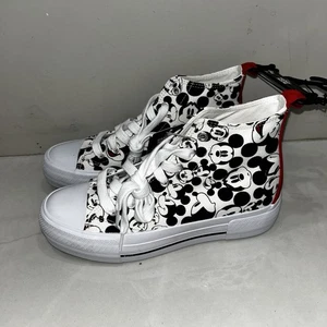 Neu Mickey Mouse Disney hohe Schuhe Turnschuhe Damen 7 - Bild 1 von 5