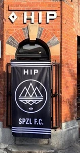 adidas SPZL FC x HIP Store Flag + Sticker AW25 93.5cm x 184.9cm - Foto 1 di 3
