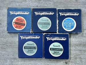 Voigtlander 40.5mm Close Up Filter Group 5 Filters Bessamatic Vitessa T - Picture 1 of 8